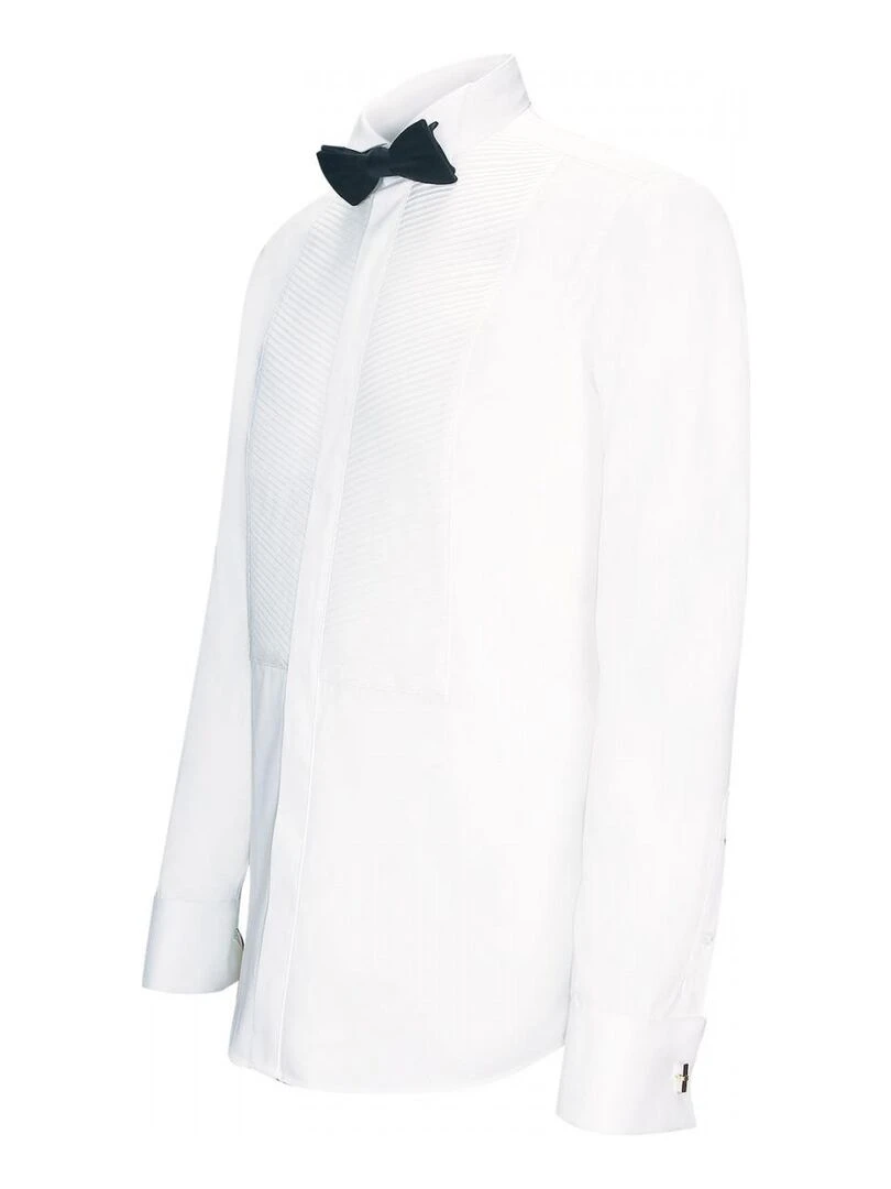Chemise à plastron CHURCHIL   Blanc