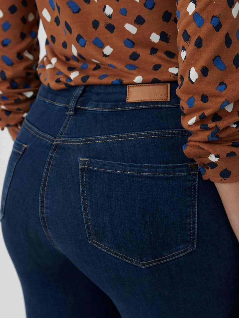 Slim 7/8ème taille haute Perfect Fit by Damart   Damart   Bleu