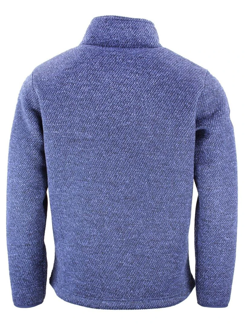 Blouson polaire homme CAMERON PEAK MOUNTAIN Bleu marine