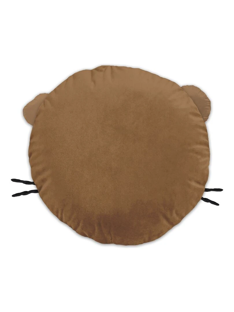 Coussin Diego le tigre Marron