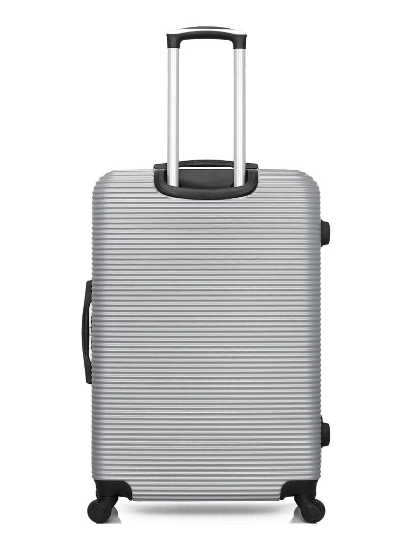 LPB LUGGAGE   VALISE GRAND FORMAT ABS MUNICH 4 ROUES 75 CM   Gris