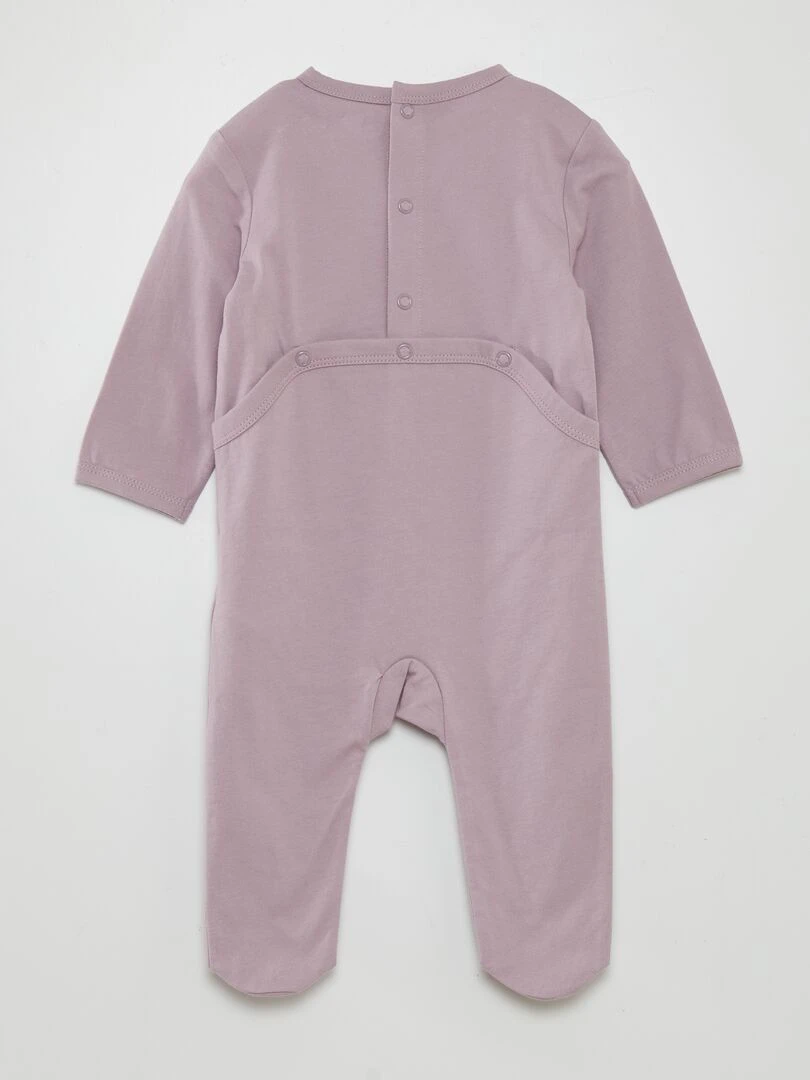 Pyjama dors bien 'Grogu' 'Star Wars'   Violet
