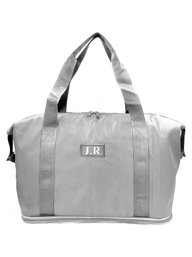 Sac de voyage week end 21L déperlant sans roulet Gris