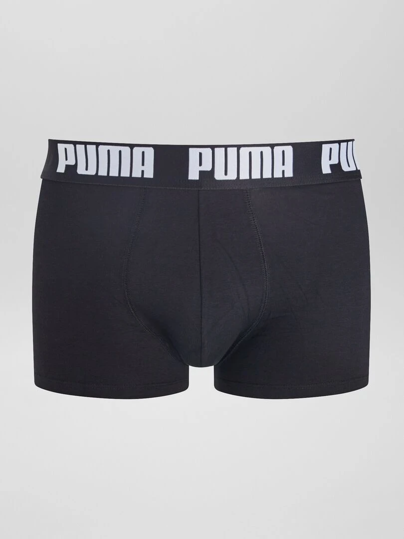 Boxers 'Puma'   Lot de 4   Noir
