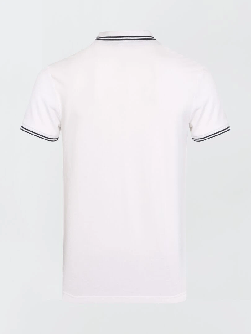 Polo 'Umbro' en piqué de coton Blanc