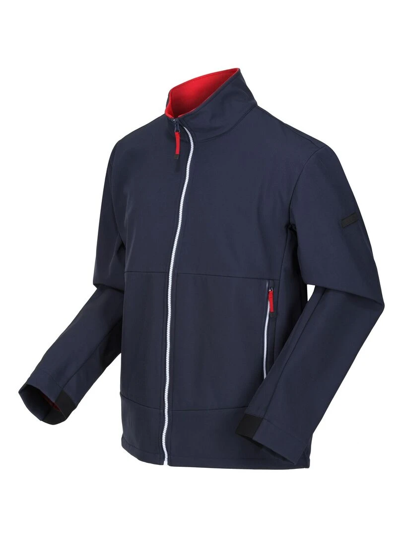 Regatta   Veste softshell DENDRICK   Bleu Rouge