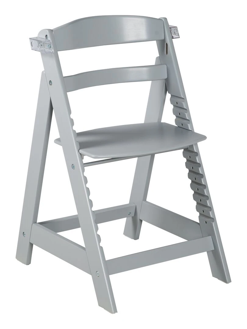 ROBA Chaise Haute Évolutive "Sit Up Click & Fun" + Table À Manger   Gris