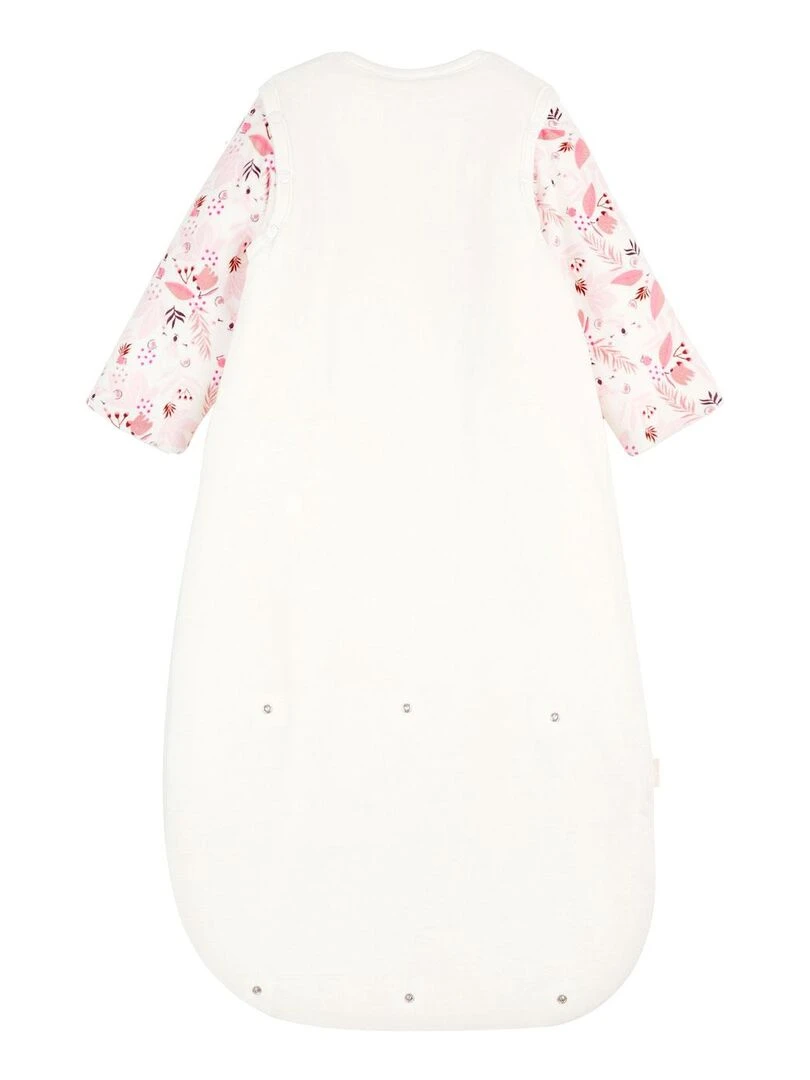 Gigoteuse d'hiver en velours avec manches amovibles Alysse   Rose