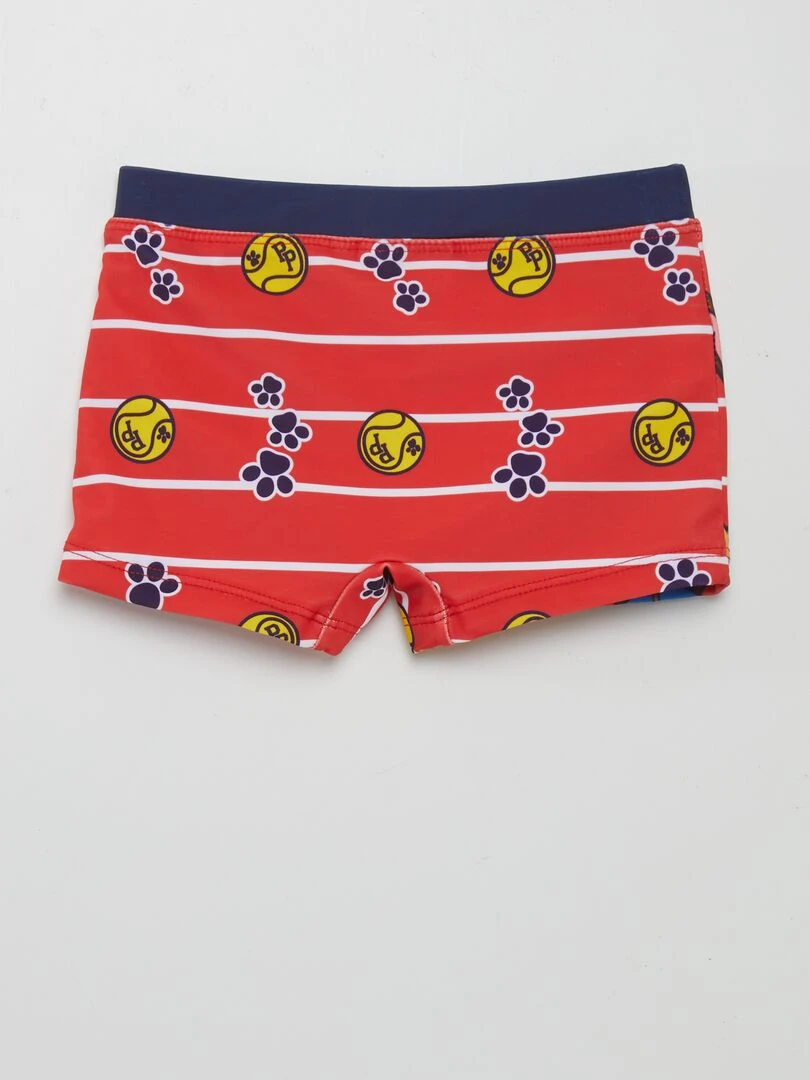 Boxer de bain 'Pat'patrouille' Rouge