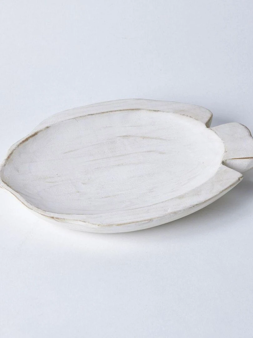 Vide poche forme poisson BEACH HOUSE Blanc