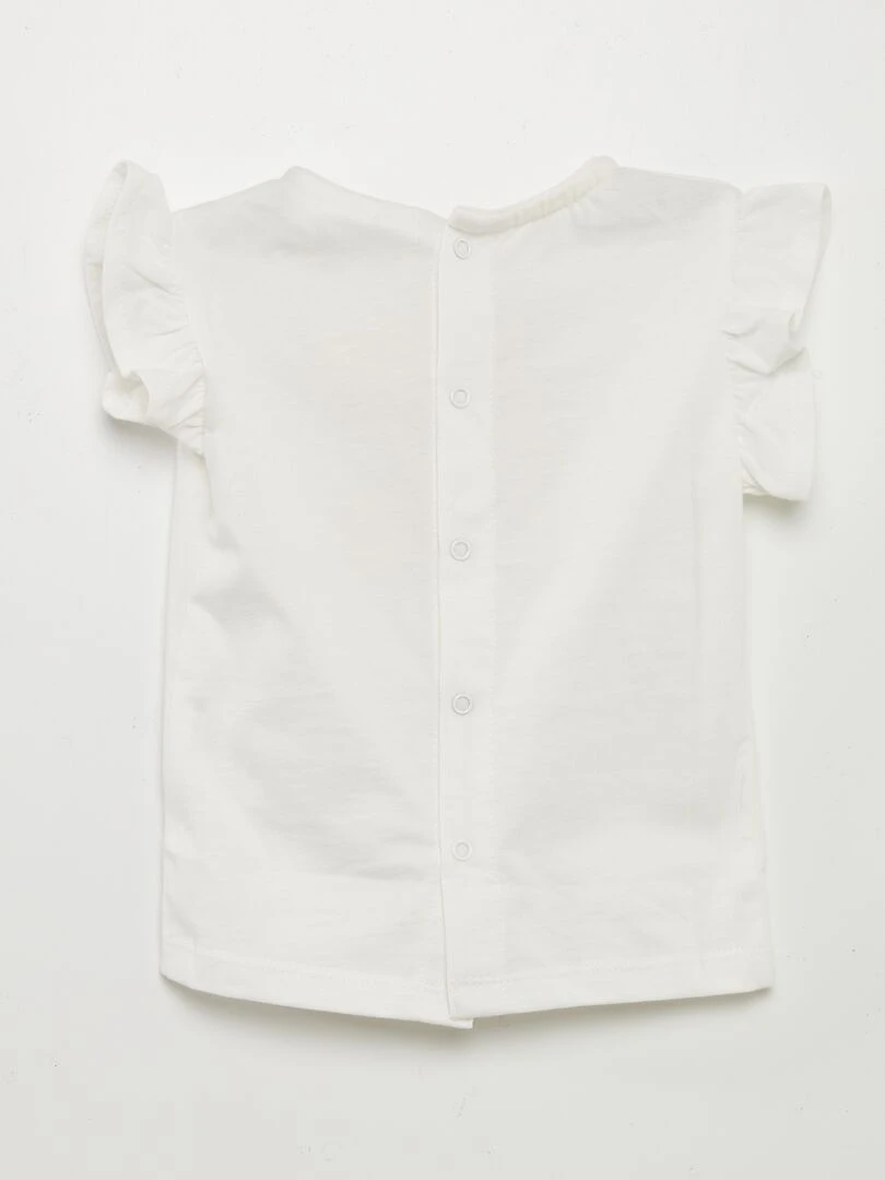 Ensemble short + t shirt 'Pat' patrouille'   Rose