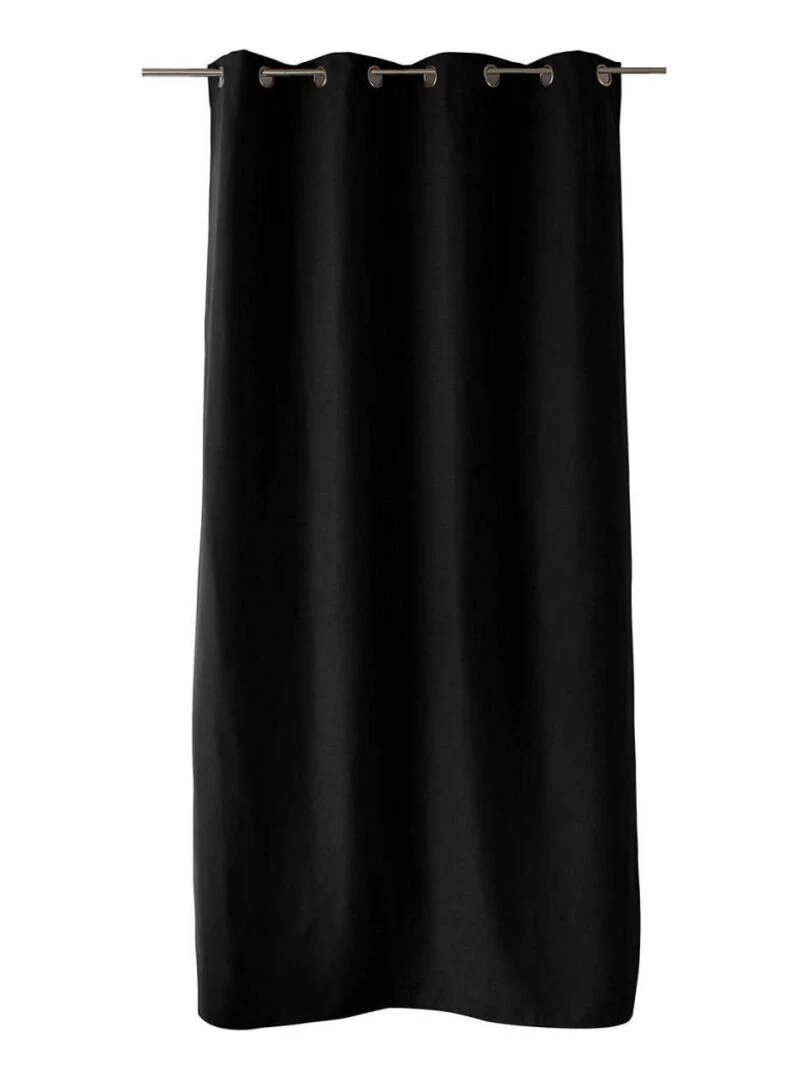 Rideau occultant thermique 140x240 Nordica noir Noir