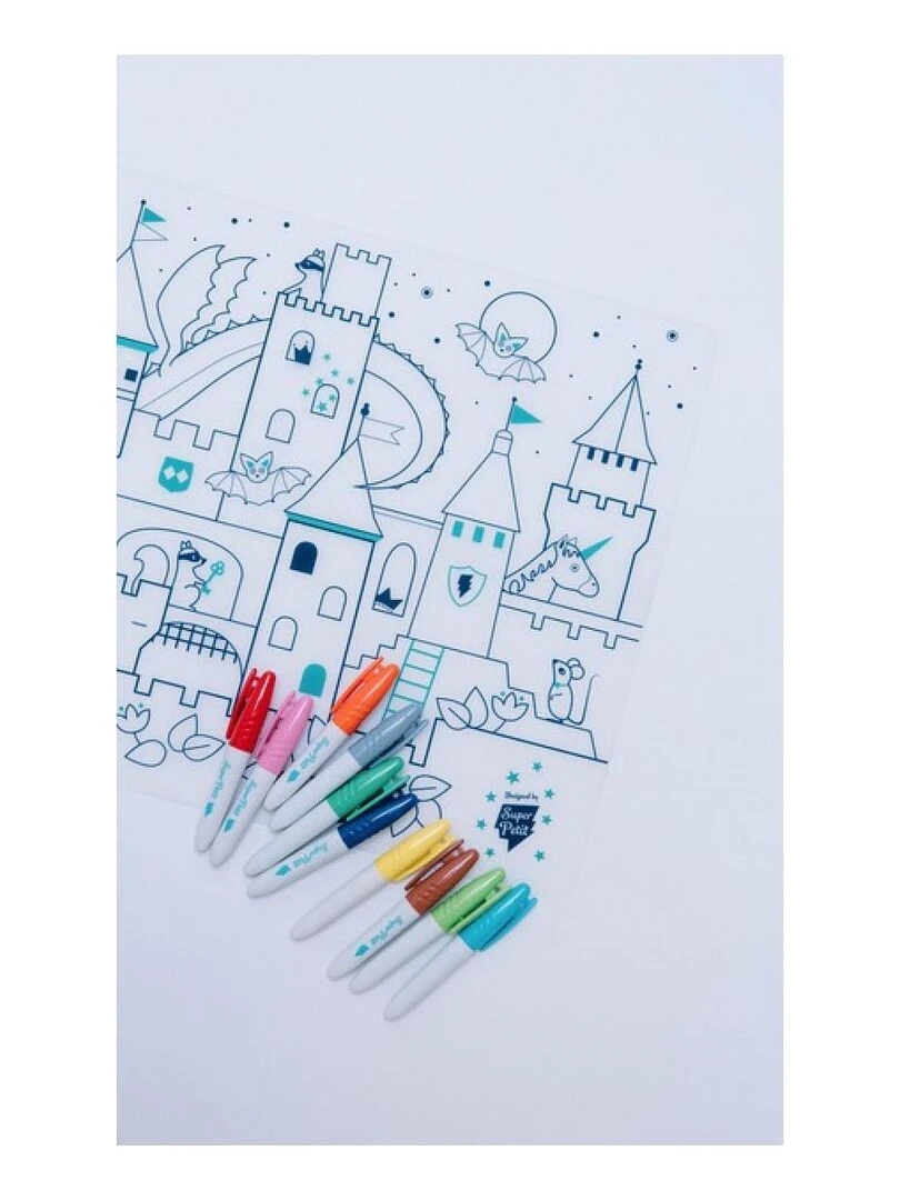 Boite de 10 feutres pour silicone 'Super Petit'   N/A