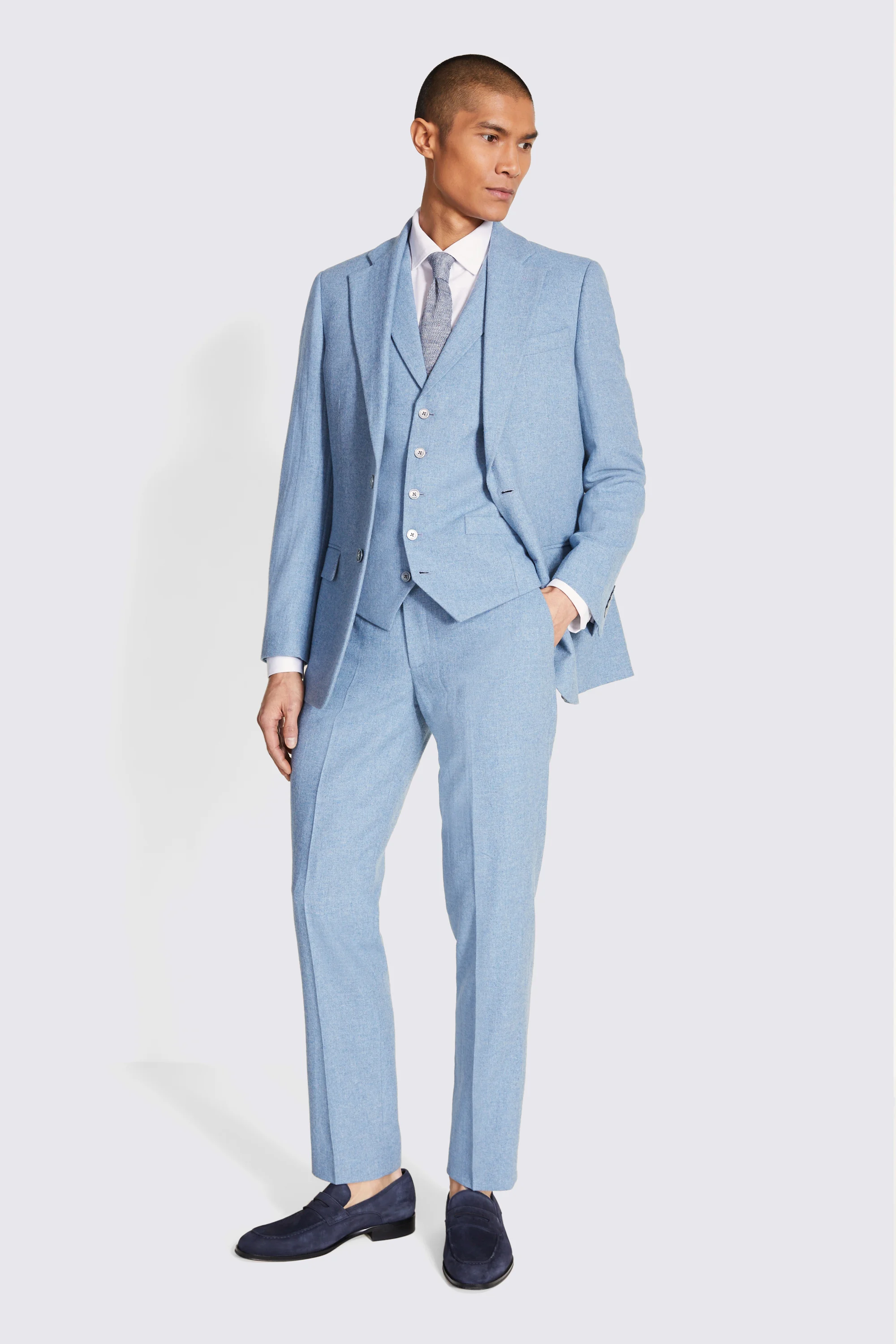Slim Fit Grey Clementine Check Jacket    Buy Online at Moss