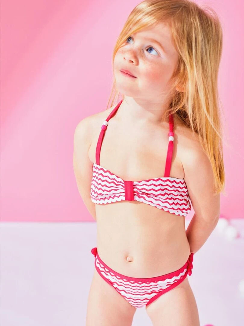 Archimède Bikini rose Archimède Rose