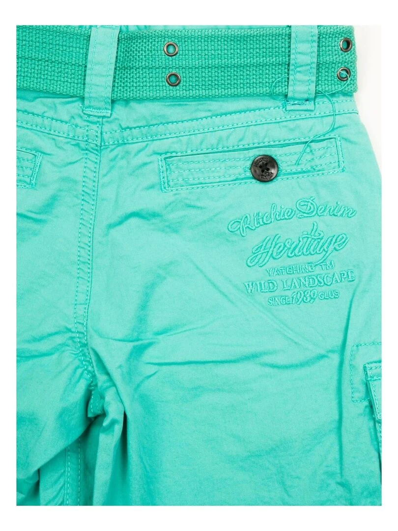 BERMUDA BASTIAN BOY   Vert clair