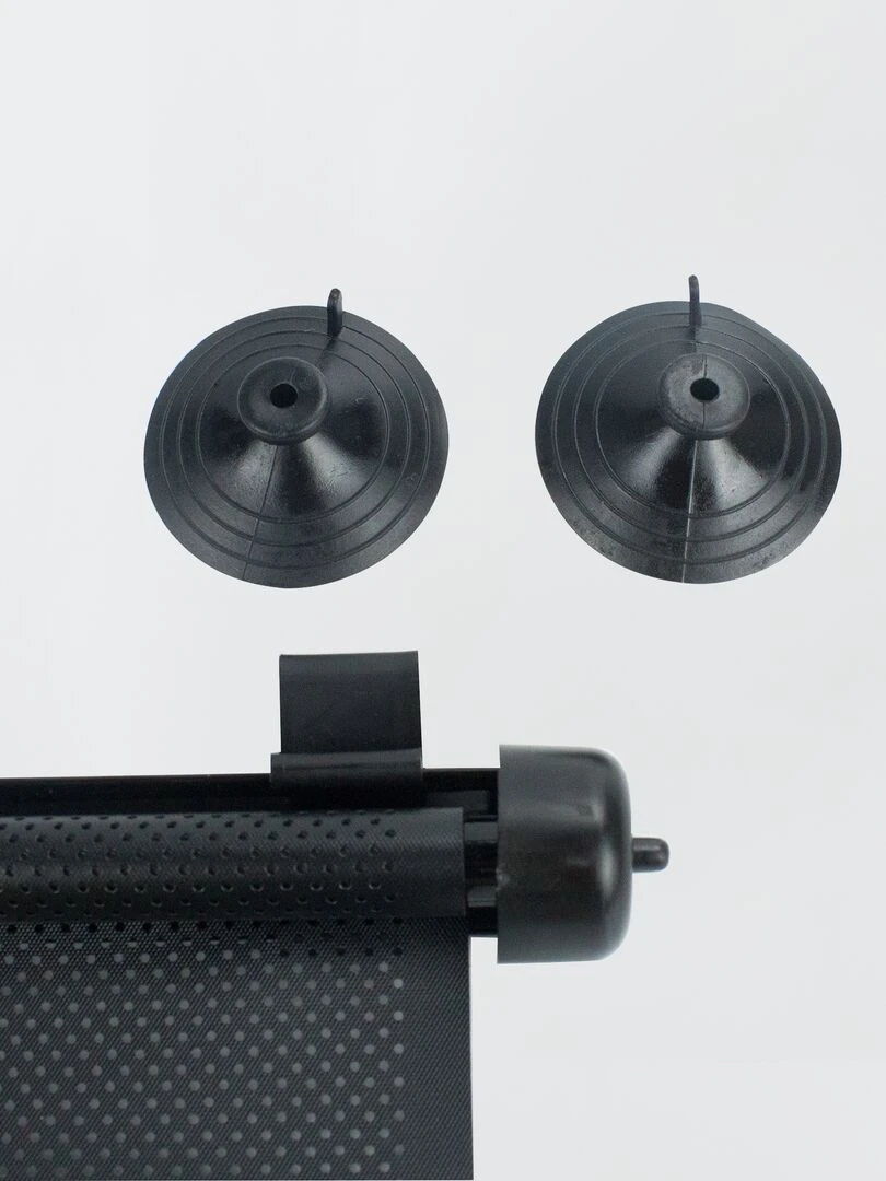 Lot de 2 pare soleils roulants   noir