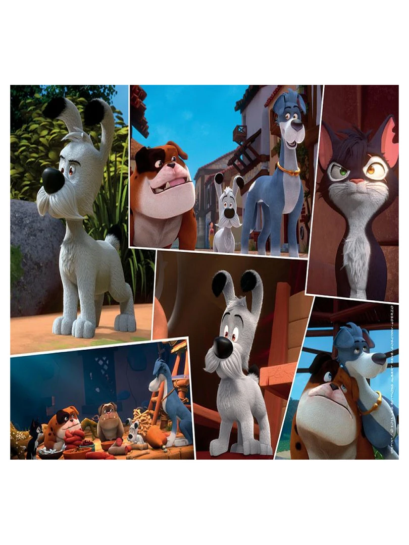 Puzzle 60 P Idefix Et Les Irreductibles N/A