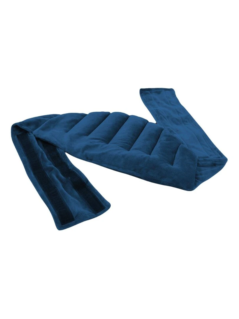 Ceinture lombaire chauffante avec bandes auto agrippantes réglable   Vivezen   Bleu