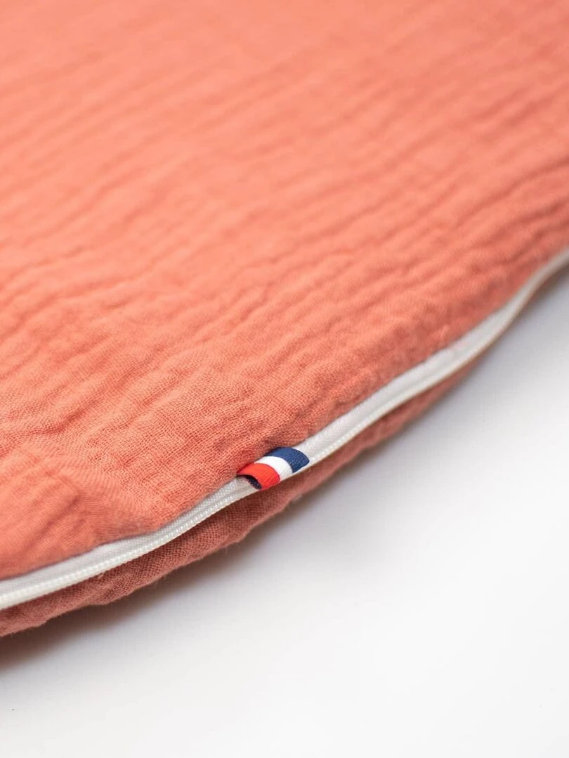 Gigoteuse sans manches en gaze de coton  Jeanne   Marron