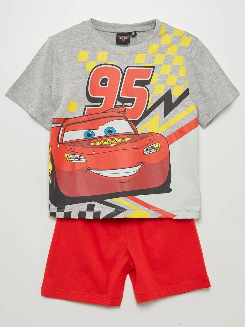 Ensemble de pyjama 'Cars' 2 pièces Gris