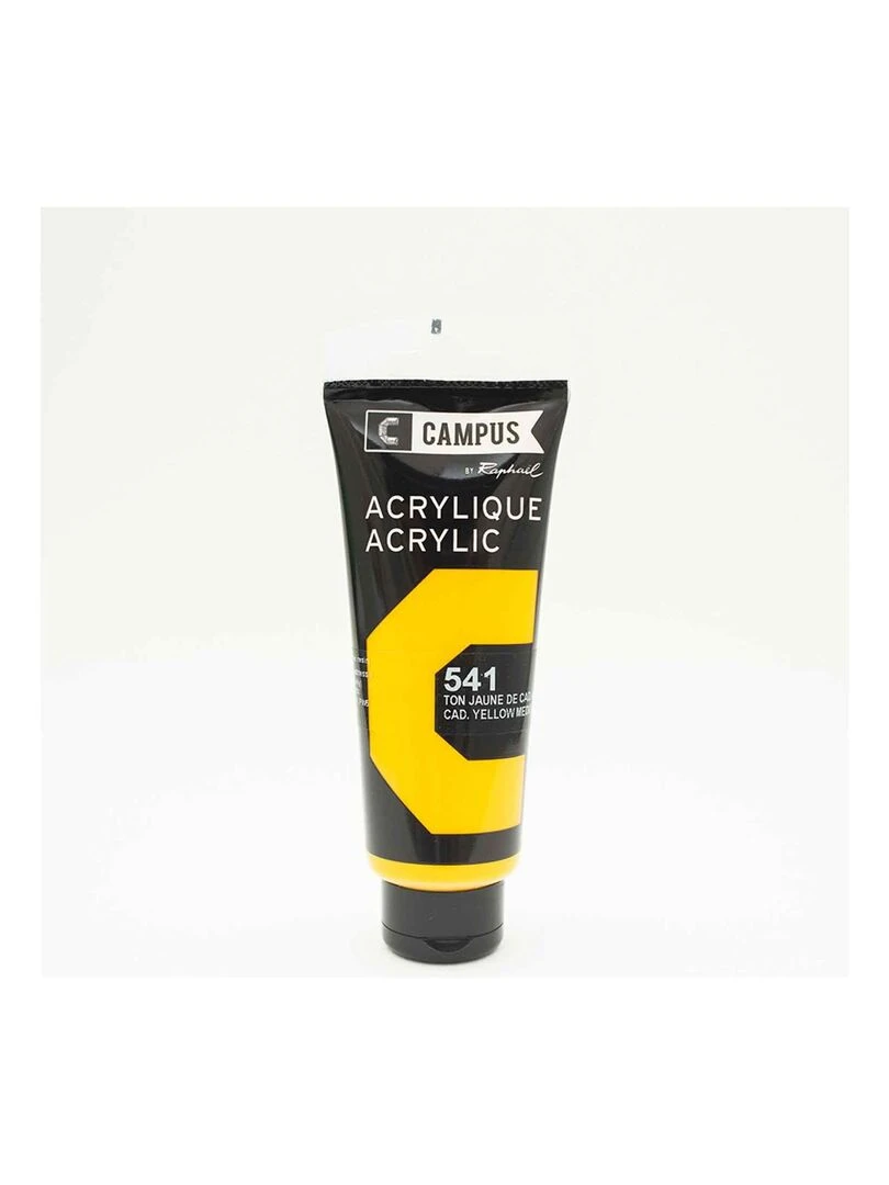 Peinture acrylique 100 ml Jaune de Cadmium n°541 N/A
