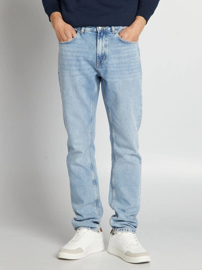 Lee Cooper   Jean coton straight LC122ZP   Bleu