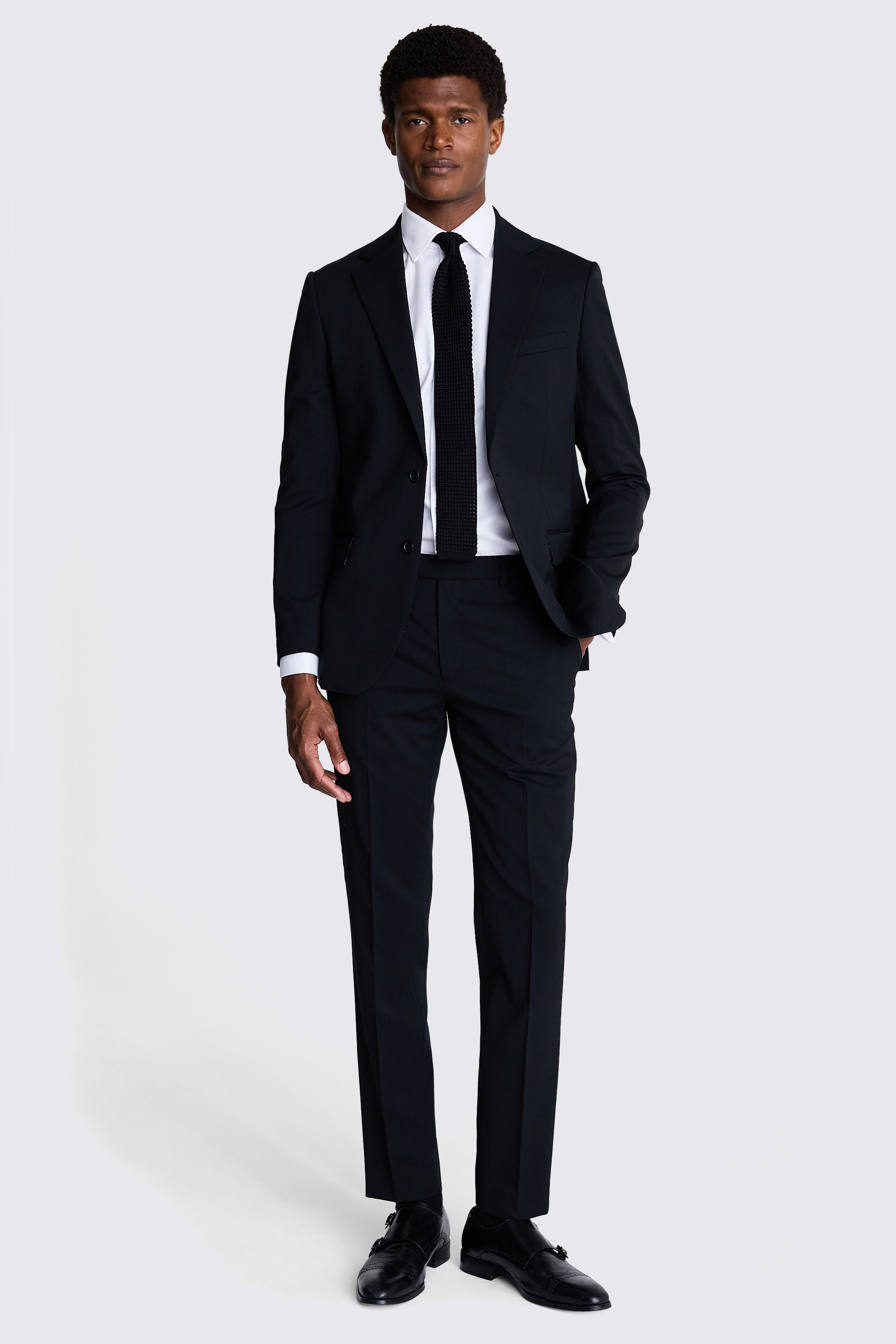 Ted Baker Tailored Fit Black Twill Jacket Buy Online at Moss