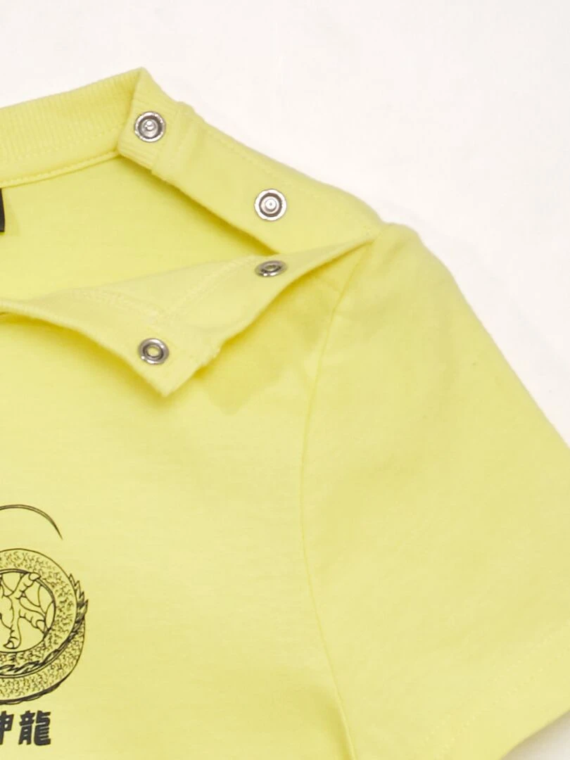T shirt 'Dragon Ball'   So Easy   jaune