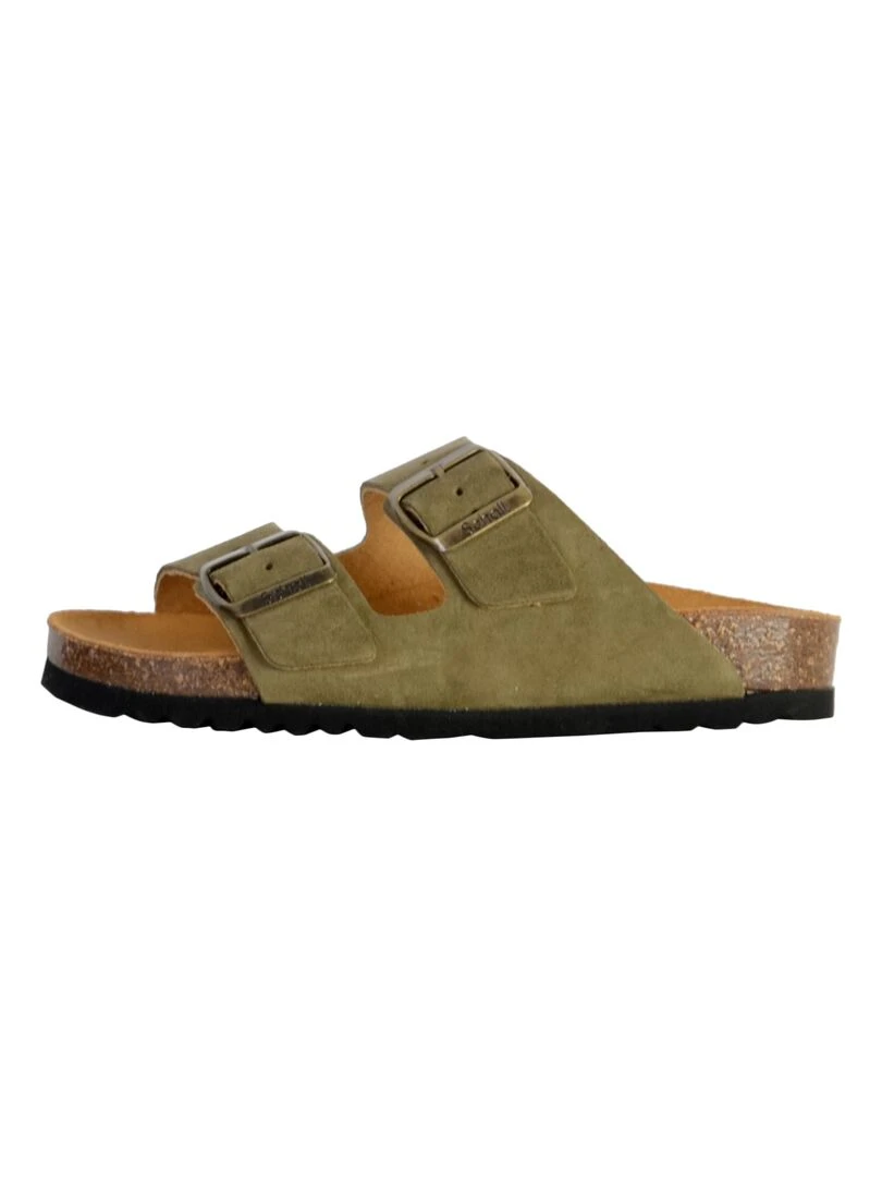 Mules Cuir Scholl Josephine Vert