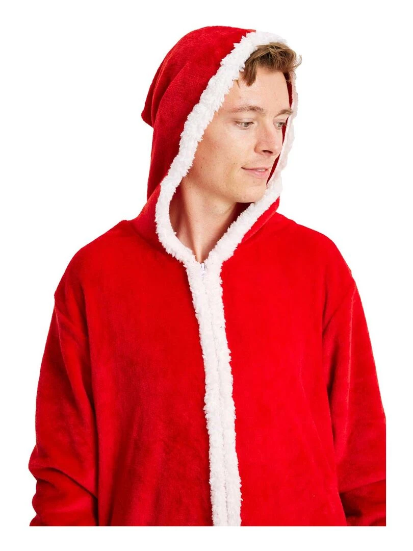 Combinaison de Noël Rouge