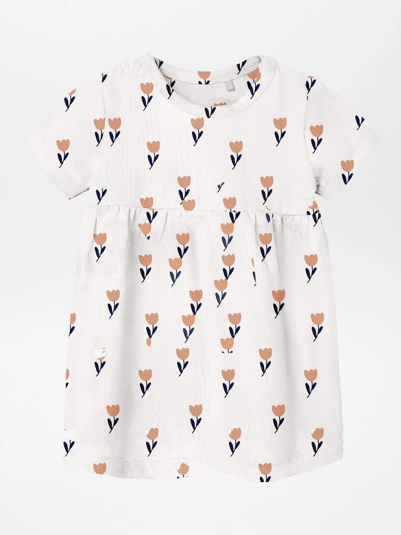 Robe évasée 'Name it' Blanc