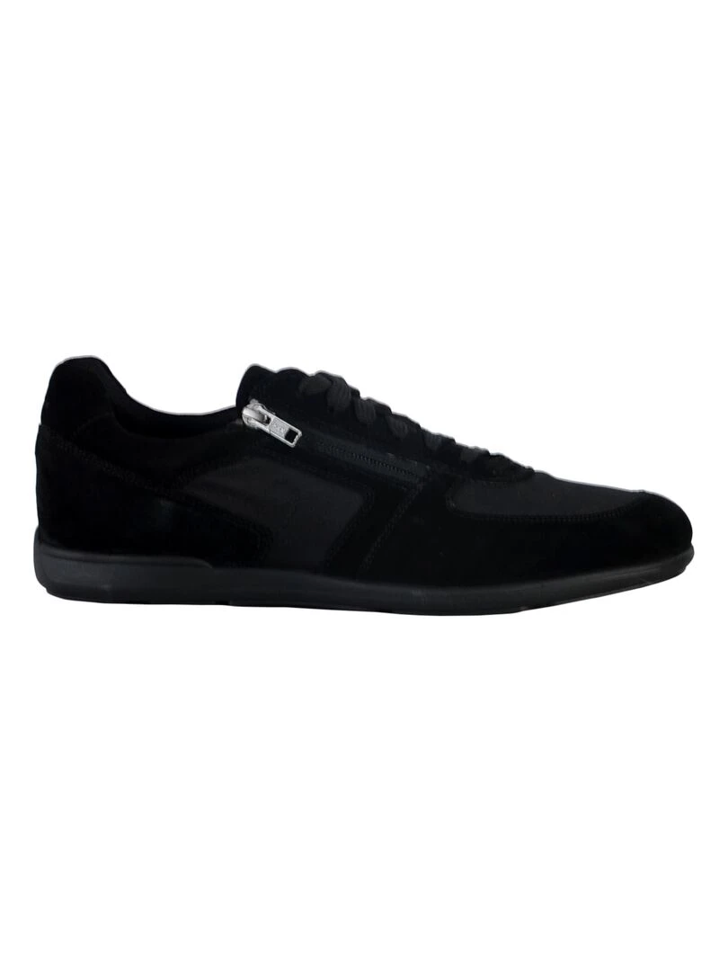 Basket Cuir Geox Ionio Noir