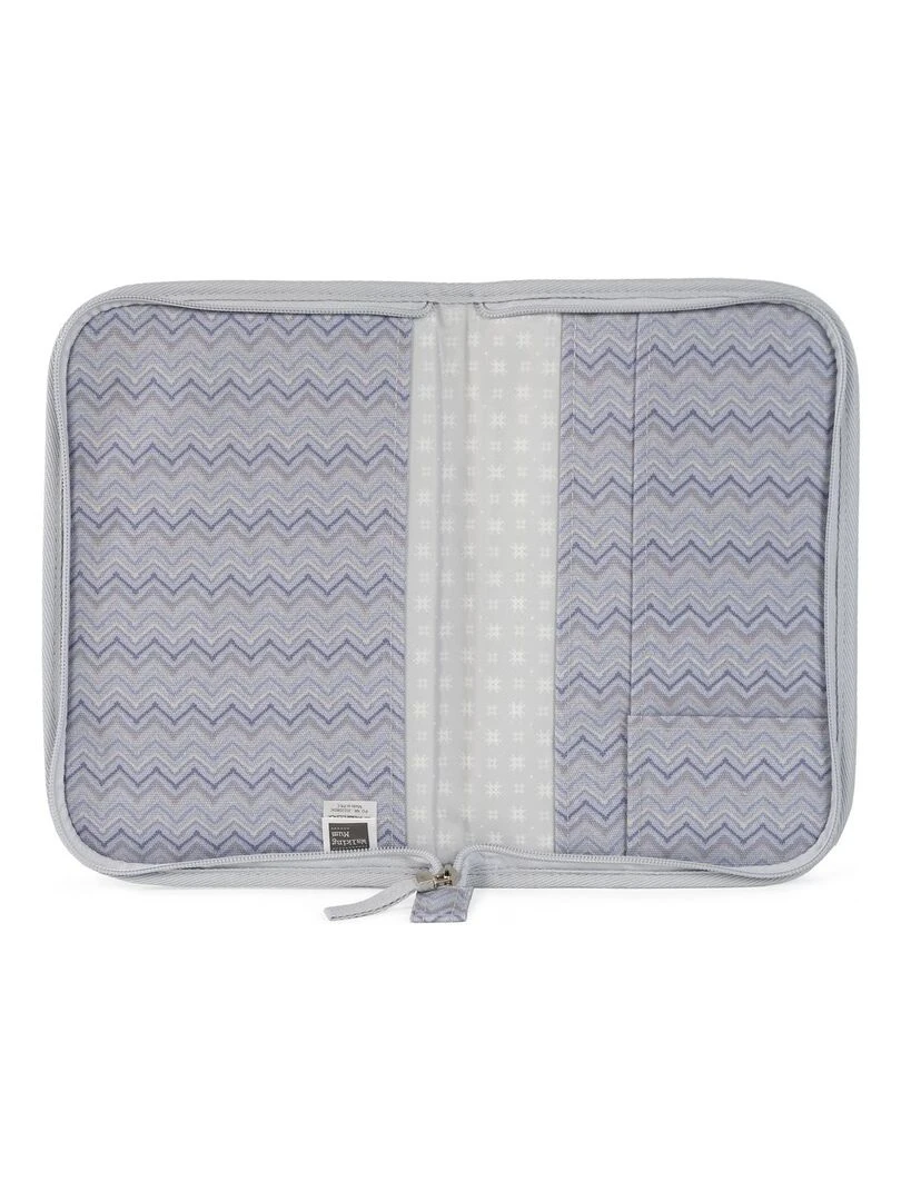 Protège carnet de santé Zigzag   Violet