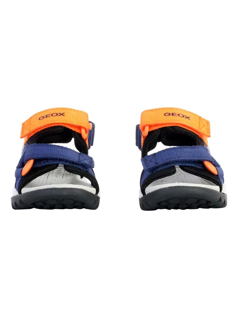 Sandales Cuir Enfant Geox Android   Bleu marine