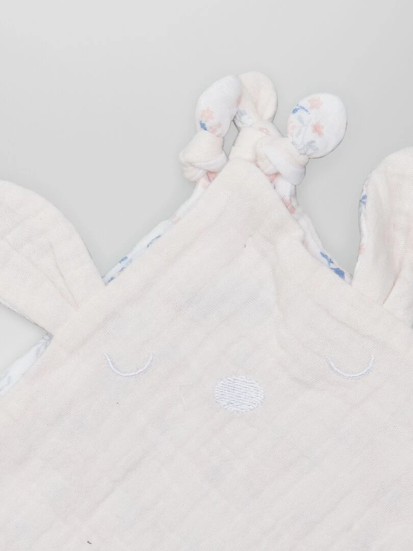 Lange en gaze de coton   Rose