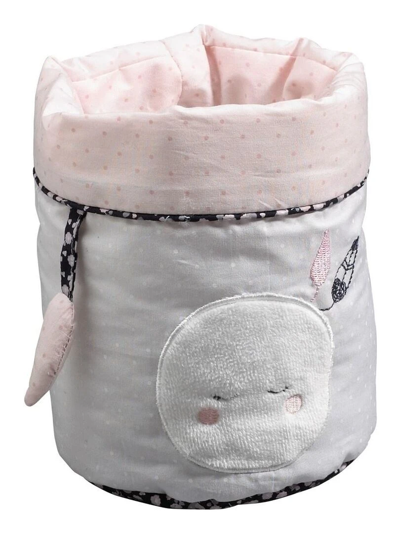 Panières gigognes en tissu en coton Rose SAUTHON Rose