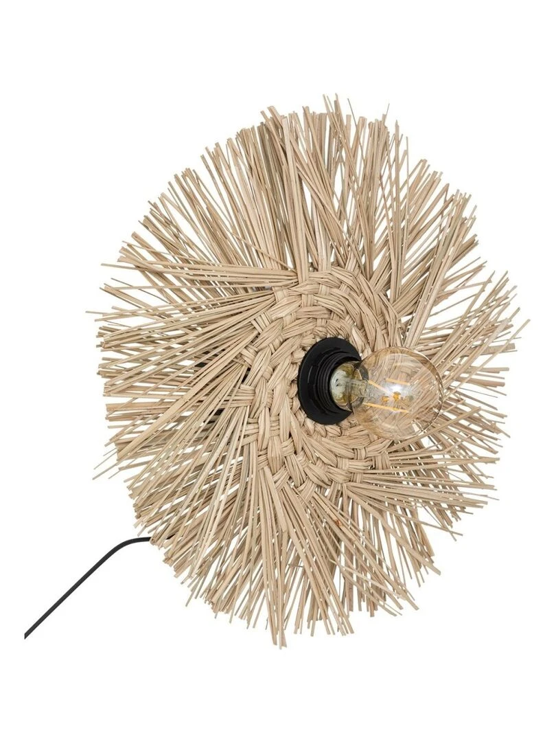 Applique paille Tea naturel D34 Beige