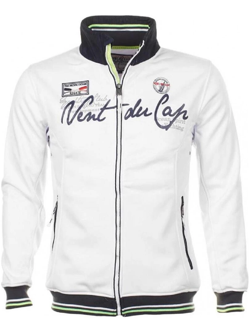 Blouson polaire homme CELO VENT DU CAP Blanc