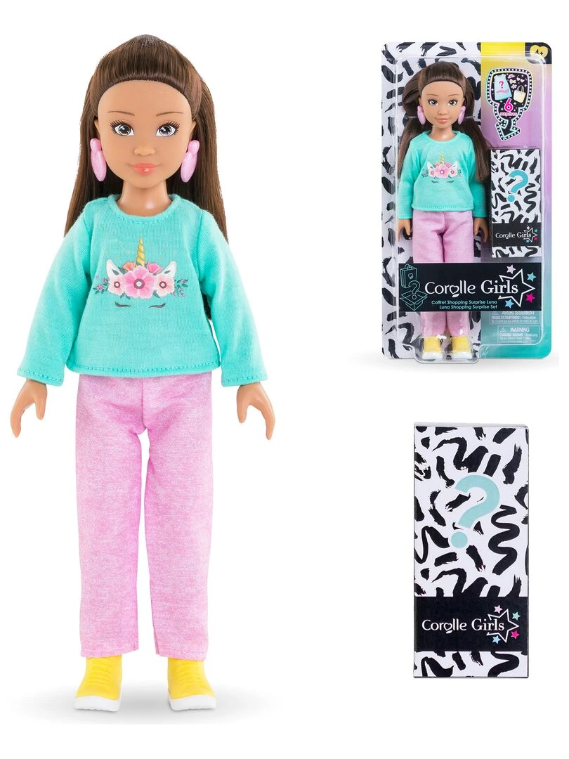 Coffret Poupée Corolle Girls Luna Shopping N/A