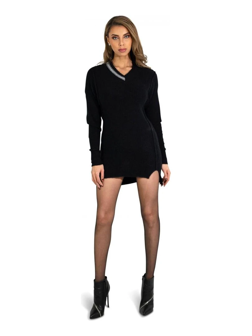 Robe Pull en laine Kebello Noir Noir