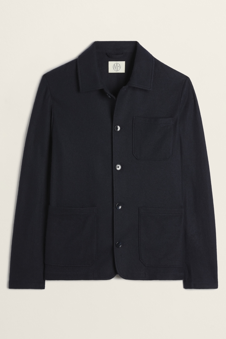 Tailored Fit Blue Check Stretch Jacket   Buy Online at Moss