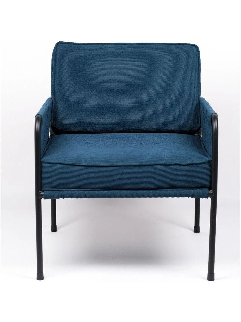 Fauteuil en tissu 'COZY' 'TODAY'   Bleu