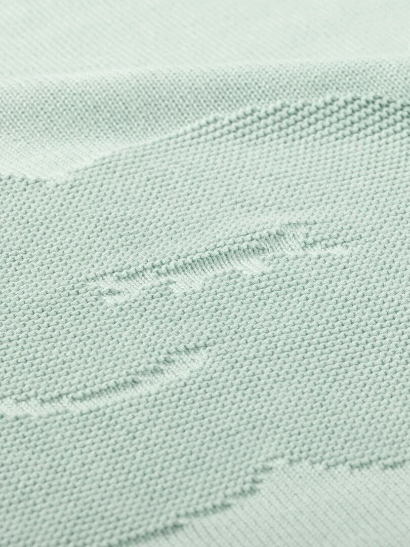 Couverture bébé nuage en coton 70 x 100 cm Vert