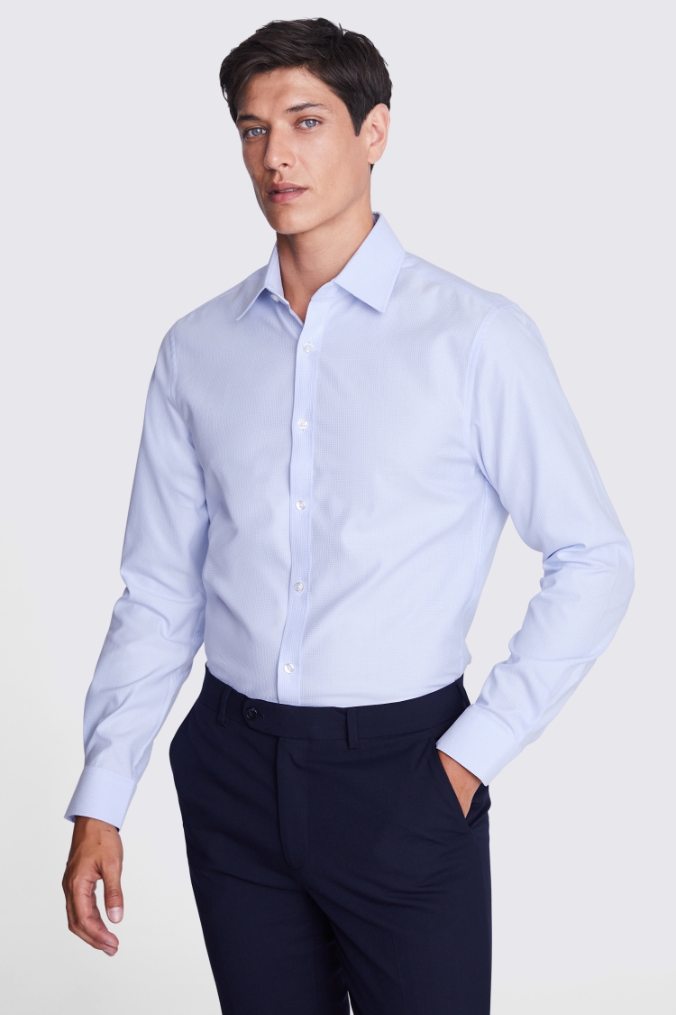 Regular Fit Green Stretch Shirt   Buy Online at Moss