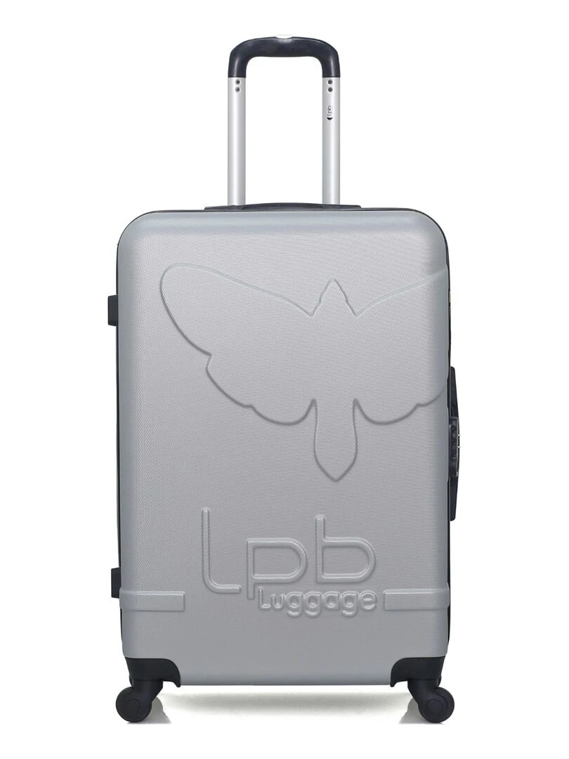 LPB LUGGAGE   SET DE 3 ABS NORINE A 4 ROUES   Gris