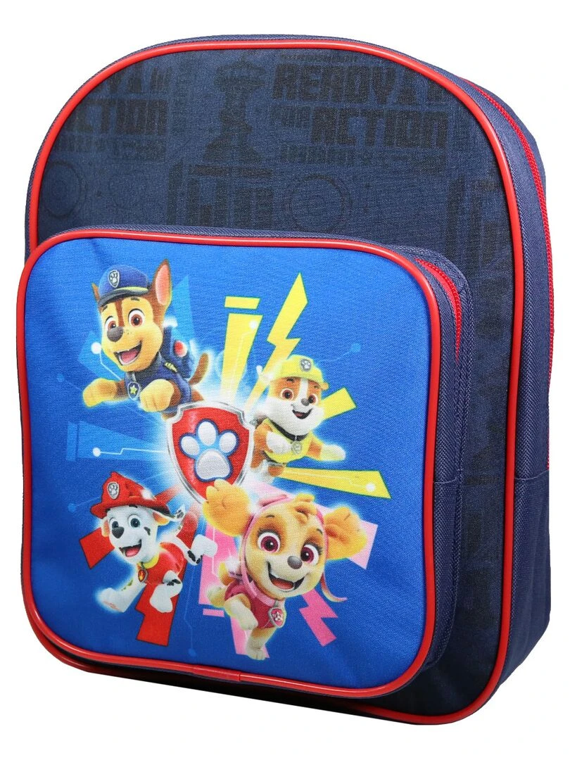 BAGTROTTER Sac à dos 31 cm avec poche maternelle Pat'Patrouille Bleu Bleu