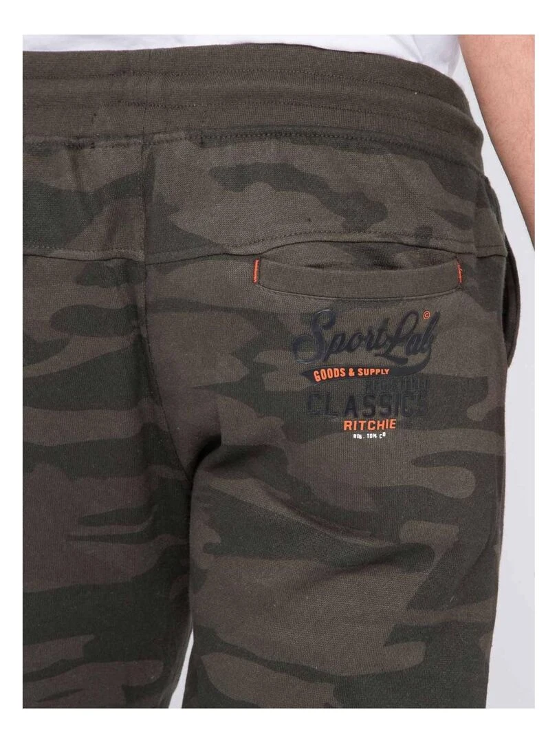 Pantalon jogging army VARES   Kaki