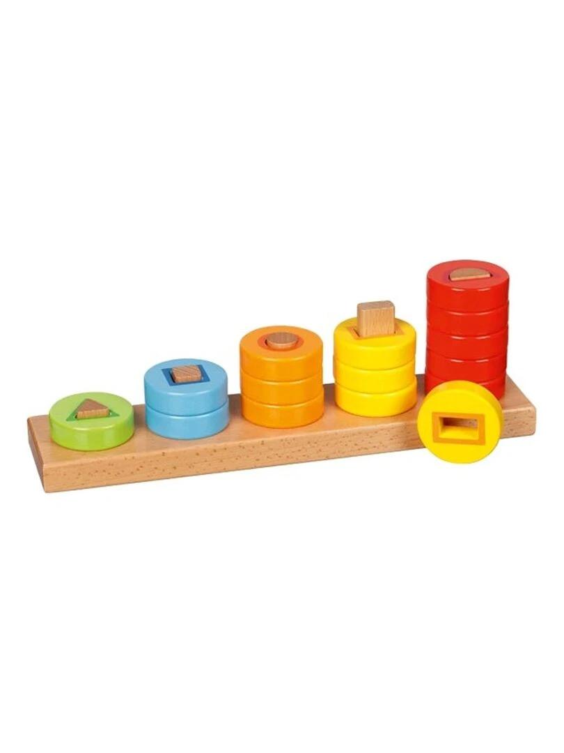 Jeu éducatif apprendre à compter avec des formes Multicolore