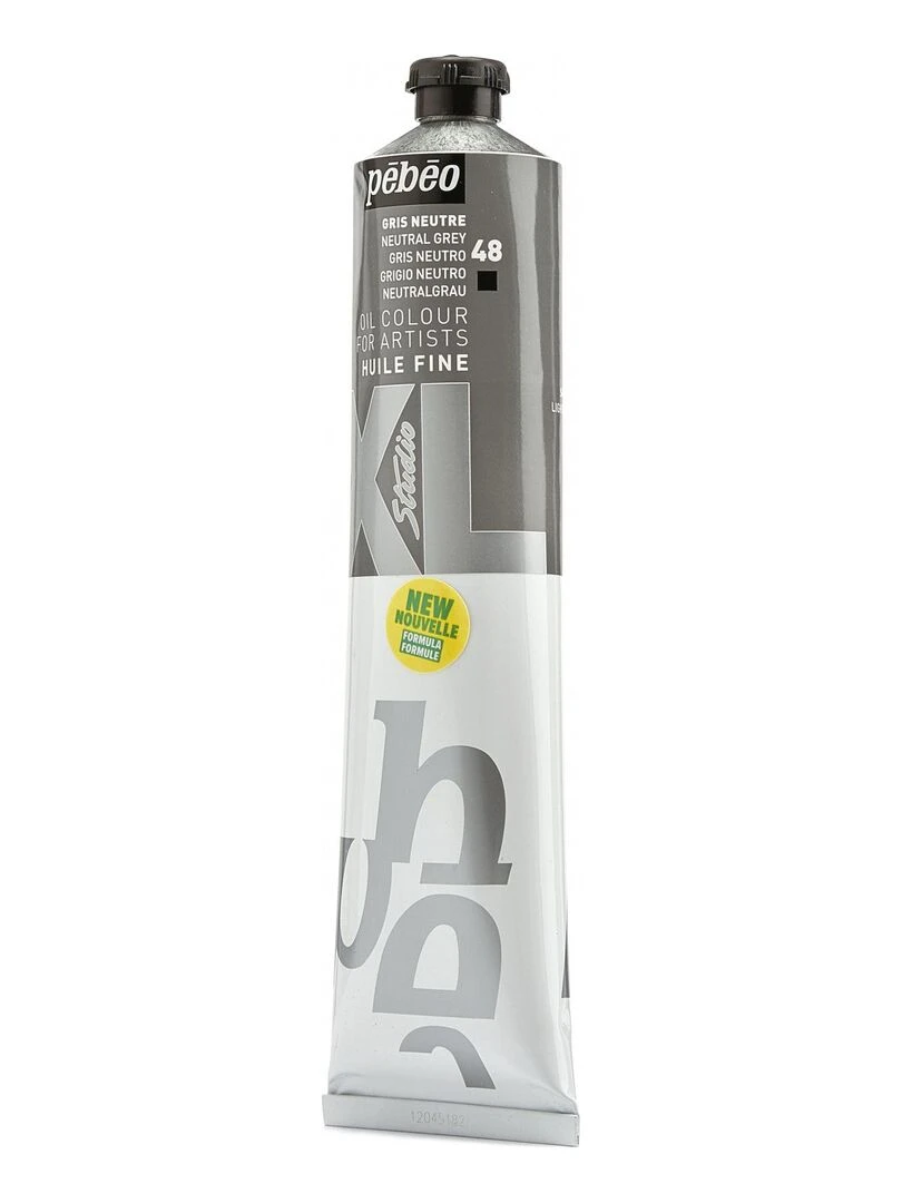 Peinture à l'huile fine XL Studio   Gris neutre   200 ml   N/A